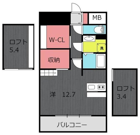 アルテマイスター カサミラの物件間取画像